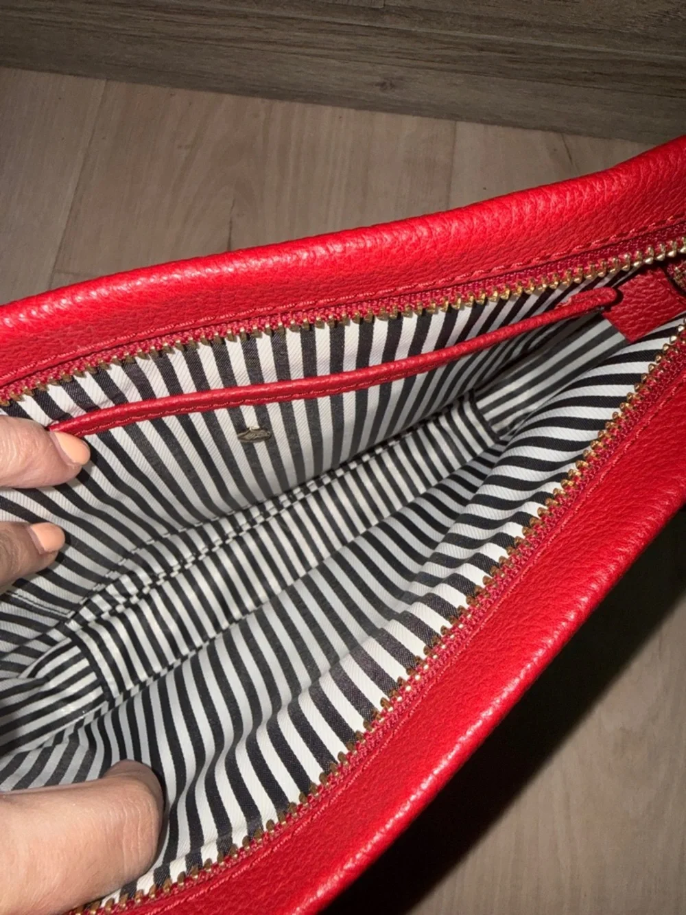 Kate Spade New York Kingston Drive Alessa Leather Bag, Heirloom Red